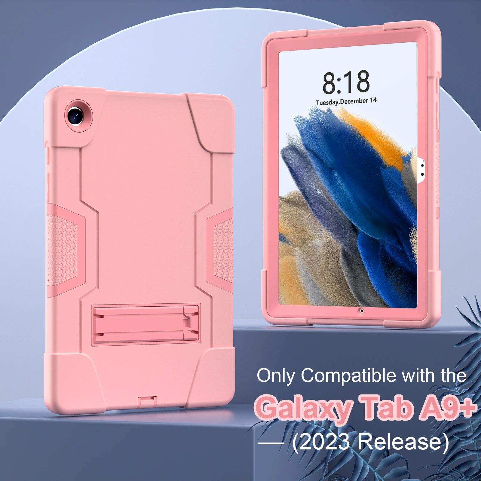 Heavy Duty Rugged Protective Tablet Case with Stand