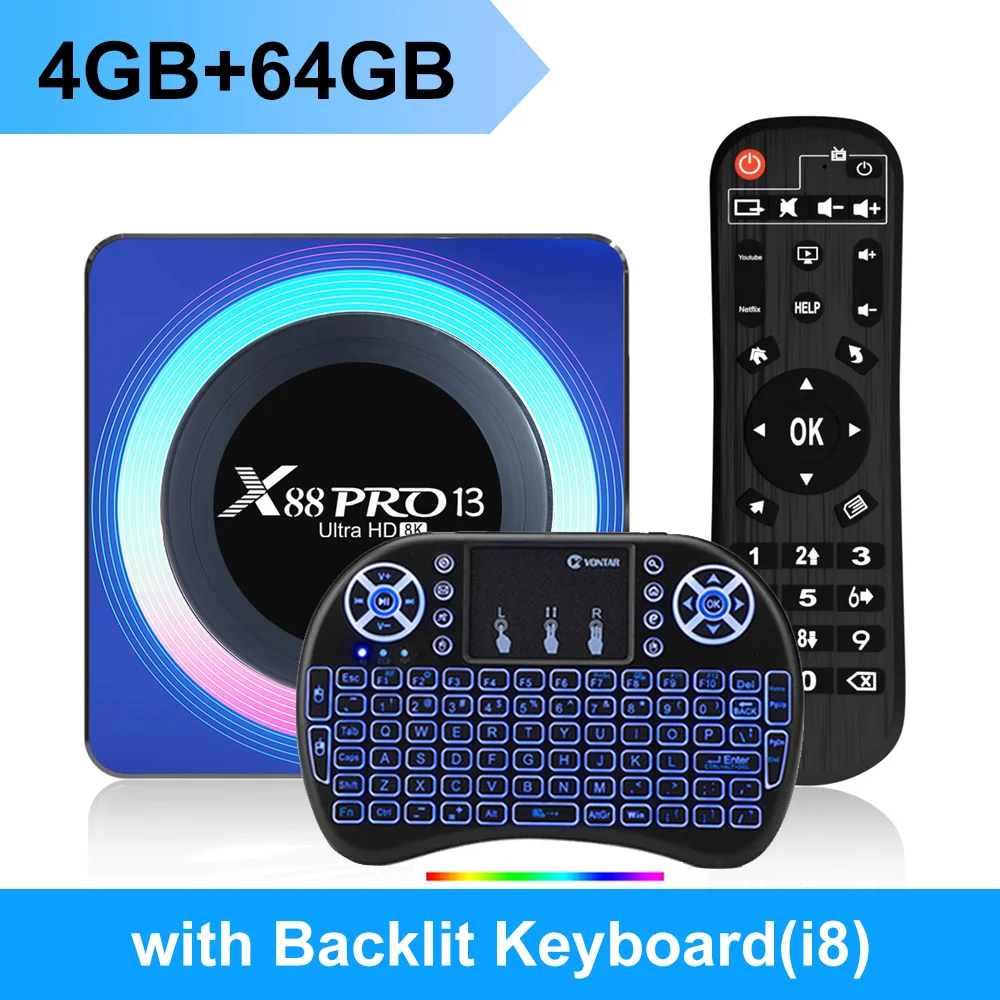 Box X88 X88 Pro 10 Amazon Fire Stick Amazone Prime Ultra HD 8K