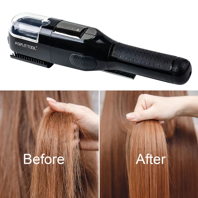 Hair Trimmer Split End Remover Dry Damaged Brittle Professional Automatic Trim Split For Cordless Hair Cutting Machine Hair Trimmers AliExpress