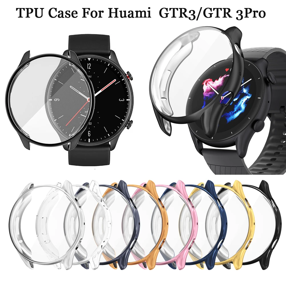 Hiánytalan fedezze Lágy TPU esetben számára huami amazfit GTR 3/GTR 3 Menő Szedési hiba Vasbika Hamis színben tüntet fel Hátvéd esetben számára amazfit GTR 3/GTR 3 Menő fedezze