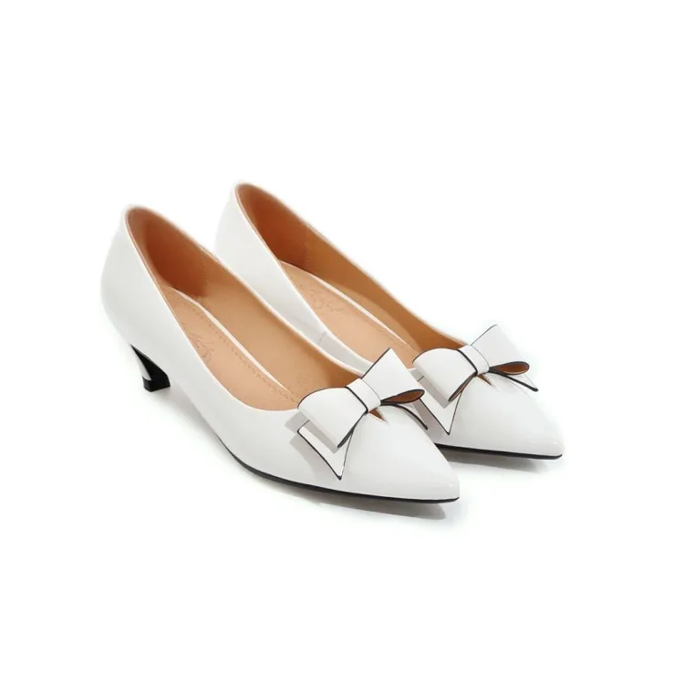 

Большие размеры; Обувь с украшением в виде банта; Женская обувь на высоком каблуке; Женские туфли-лодочки; Большие размеры