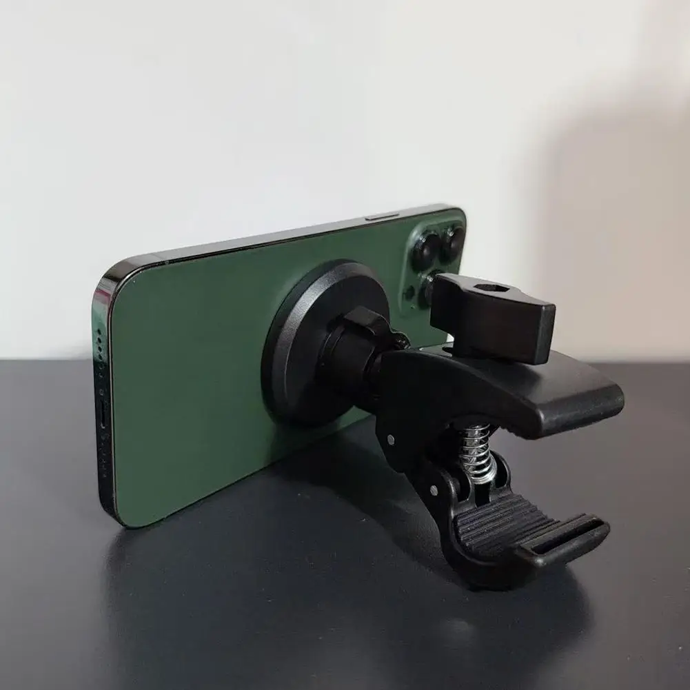 Magnetic Bike Phone Holder - Removable GPS Handlebar Mount for Bicycles, Electric Scooters, and Motorcycles