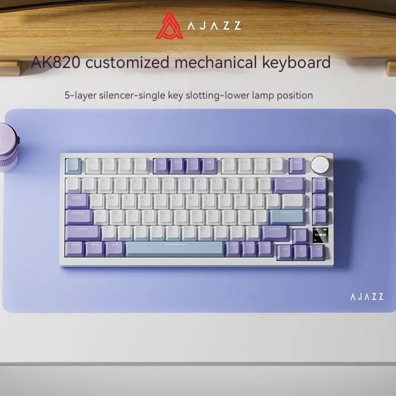 Ajazz  Ű 75%,  Ű Ŷ , Diypc , 5  Ϸ ư  Tft, Ak820