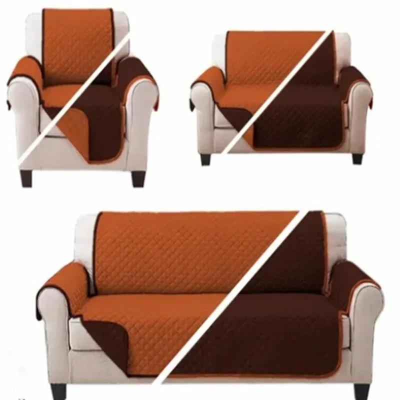Double-Sided Sofa Cover for Home, Anti-cat Scratch Cover, Universal Towel, Cushion Cover 2