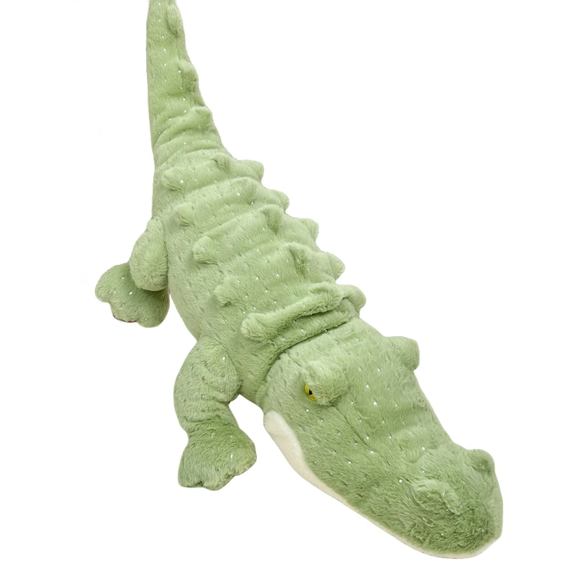 VACHICHI Peluche Crocodile, Animal en Peluche Croc, Cadeau pour Tout-Petits Garçons Filles, Cadeau pour Anniversaire Noël, 25cm, Vert