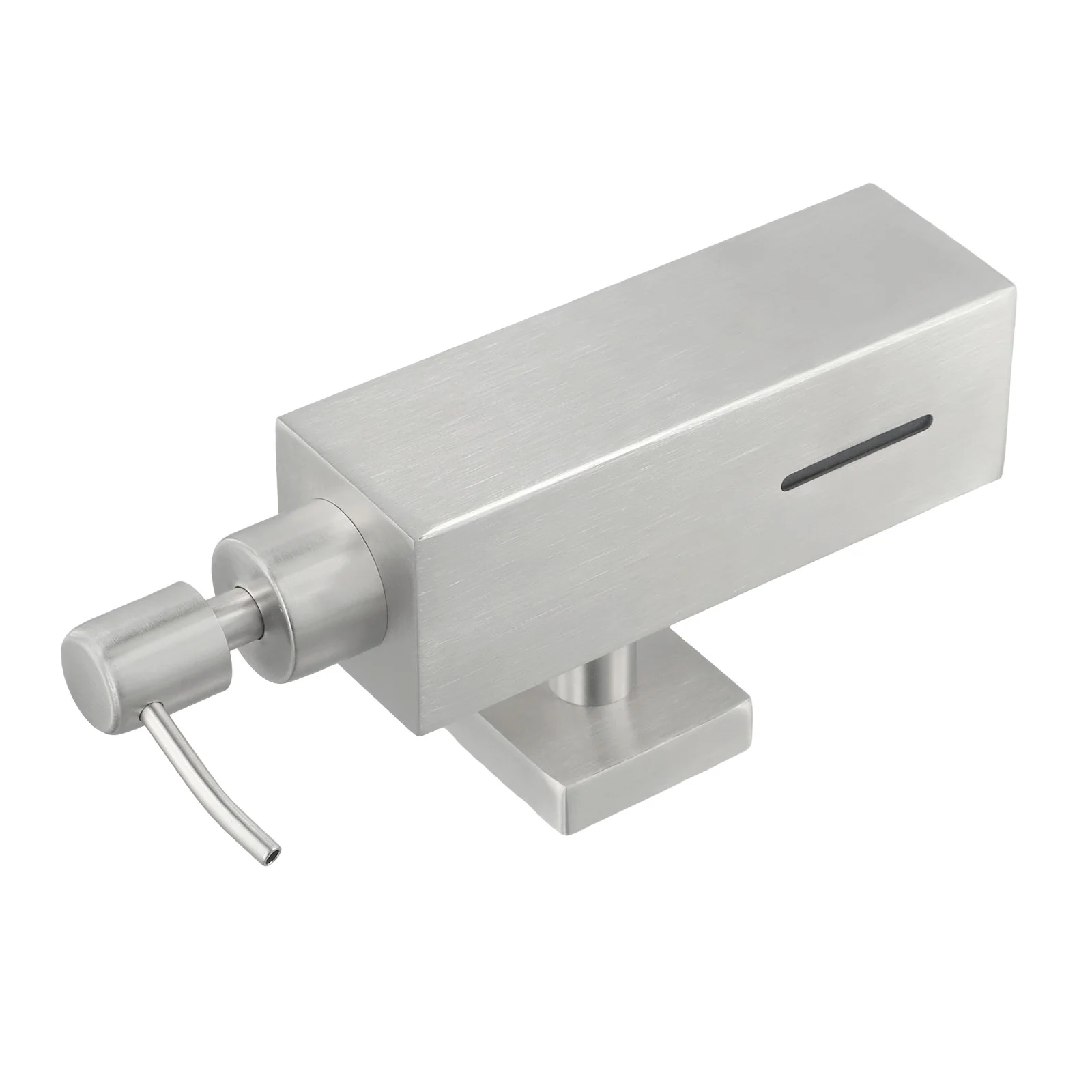 304 Stainless Steel Manual Soap Dispenser Wall Mounted 250ML Liquid Soap Pump Bottle For Hotel And Kitchen Bathroom Supplies soap dispenser