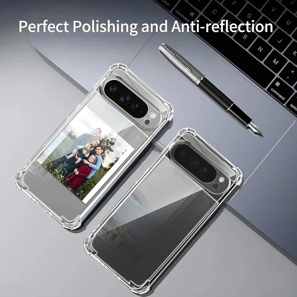 Transparent Shockproof Silicone Case with Airbag Bumper Protection