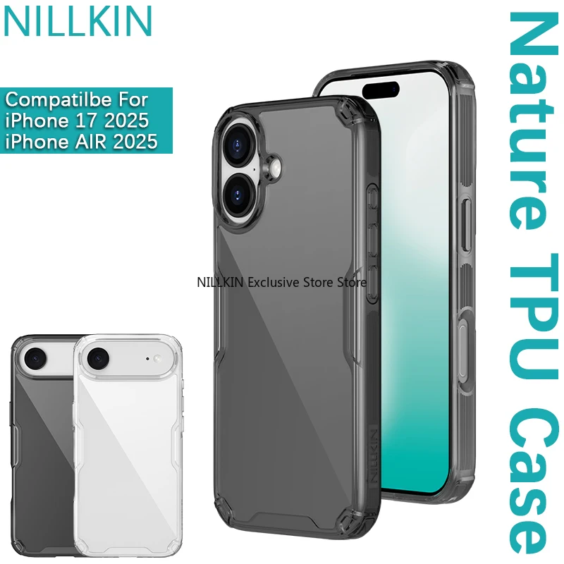 Transparent Minimalist Shockproof TPU Pro Phone Case by Nillkin