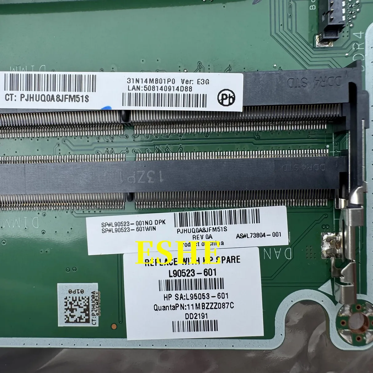 Carte Contrôleur HP Envy 24-n020q – 820316-001 – Câble D’origine Occasion