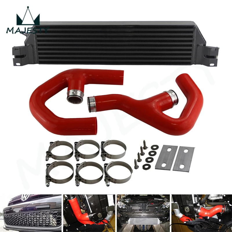 Upgrade Twin Front Intercooler Kit For Audi A3 Base Hatchback 2.0T VW