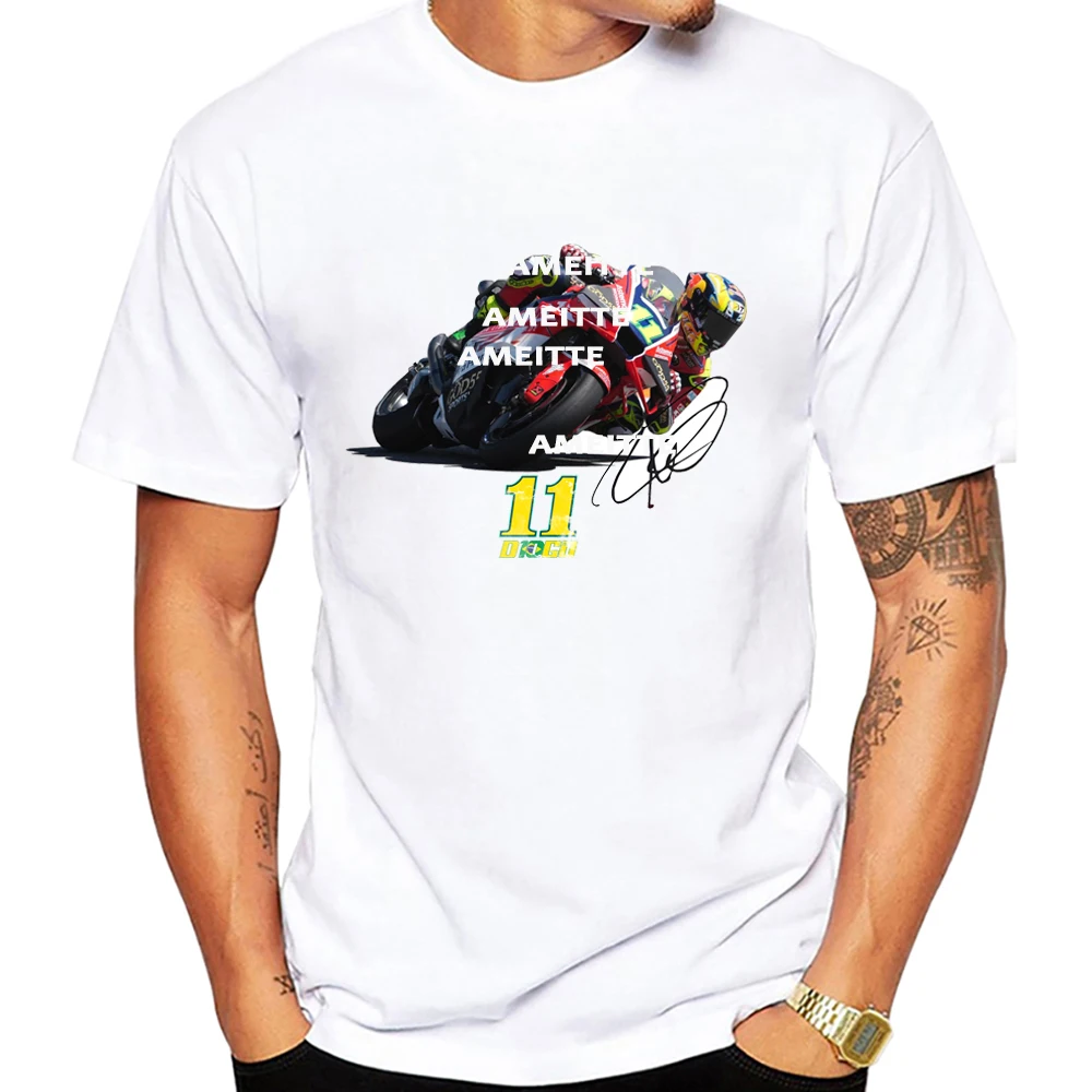 Legendary Brazilian Rider T-Shirt - Men's Short Sleeve Sport Tee in White