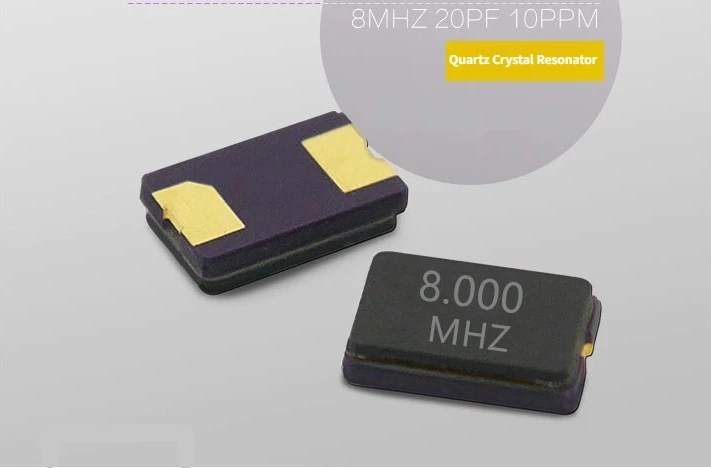 50PCS 5032 2핀 SMD 패시브 크리스탈 발진기 24.576MHZ 석영 공진기 전자 부품
