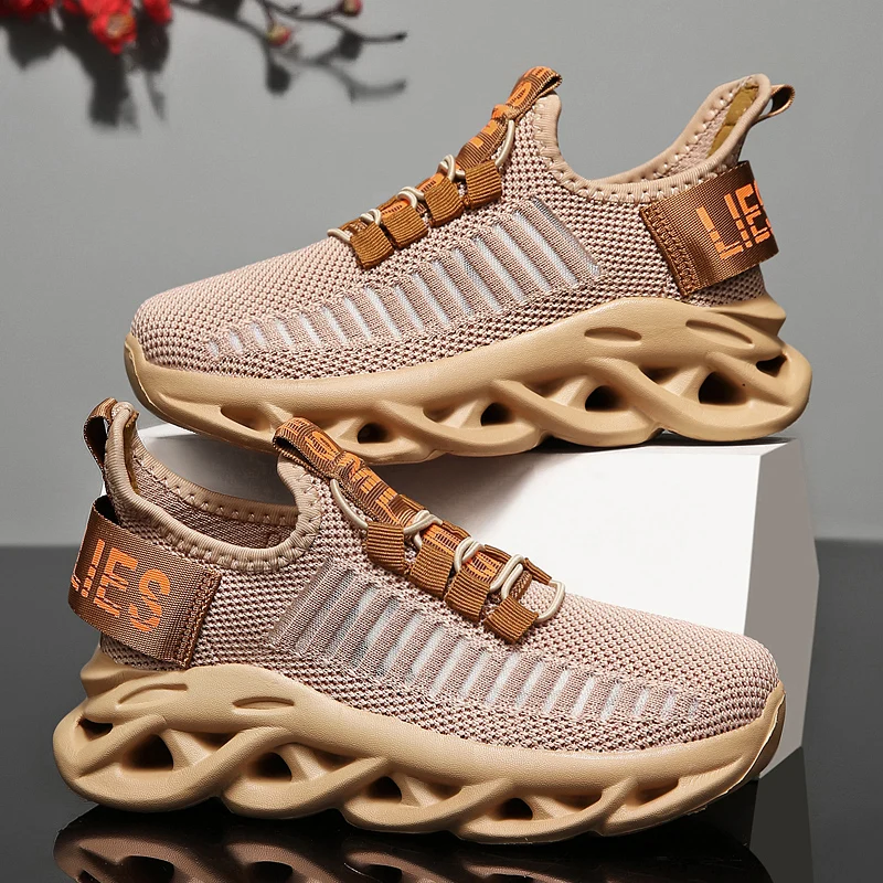 Kids Sneakers Boys Shoes Breathable Sports Unisex Girls Fashion Street Walking Children Running Shoes Size 26-39