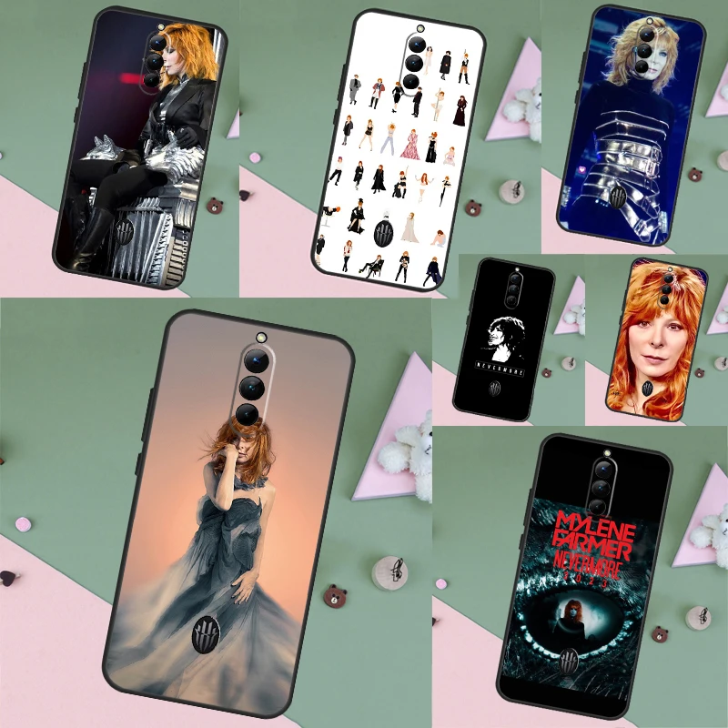 Mylene Farmer Cover Posteriore Per Nubia Red Magic 8 Pro 6S 7S 6 7 Pro 5G 5S 6R Red Magic 8S Pro Plus