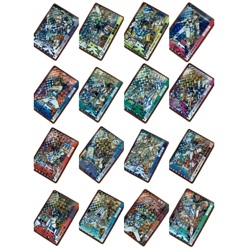 

30pcs/set Saint Seiya Cover Picture Book Saori Kido Anime Classics Game Collection Cards Animation Characters Plaid Flash Card