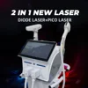 2025 New 2 in 1 808NM Ice Handle Diode Laser Permanent Hair Removal Q Switched Nd Yag Portable Picosecond Tattoo Machine 3000w 1