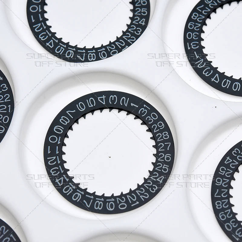 Date Wheel for 3/6 O'clock Watch Modifications - Calendar Day Disk for Automatic Watches