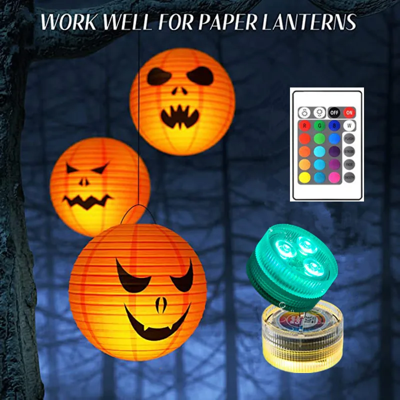 IRRemoteControl3LEDDivingLightUnderwaterLightIP68Waterproof