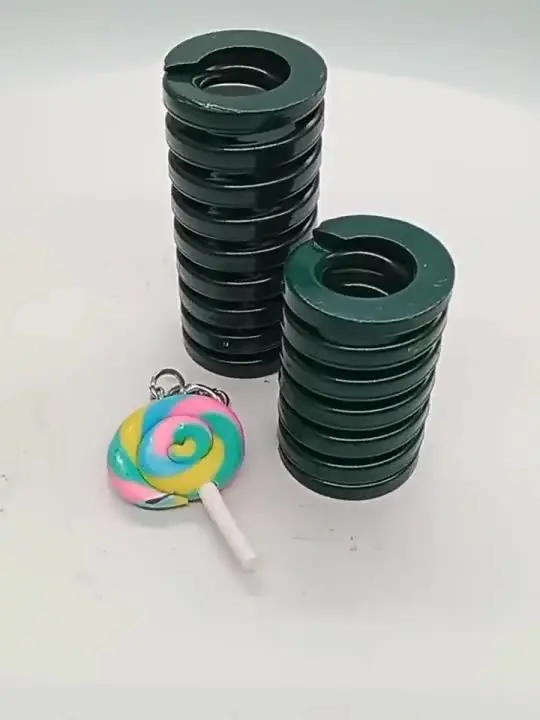 Sourcing Map - Ressorts De Matrice Compression 18x50mm - Charge Légère Jaune - 2 Pièces - Pour Imprimante 3D, Outillage