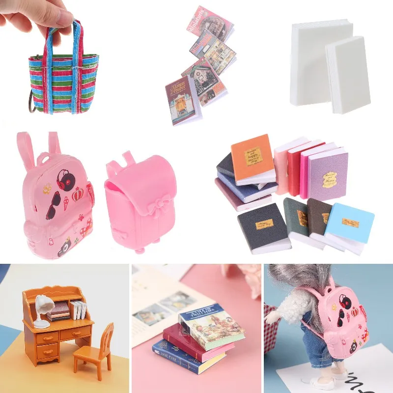 

1:12 Миниатюрный Настольный стул для кукольного домика, настольные комиксы, модель детской, декоративный кукольный домик, Обучающие принадлежности, аксессуары