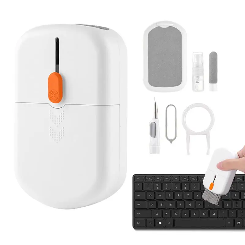 

Computer Keyboard Cleaner Brush Kit Earphone Earbuds Cleaning Pen For Headset Phone Cleaning Tools Cleaner Keycap Puller Kits