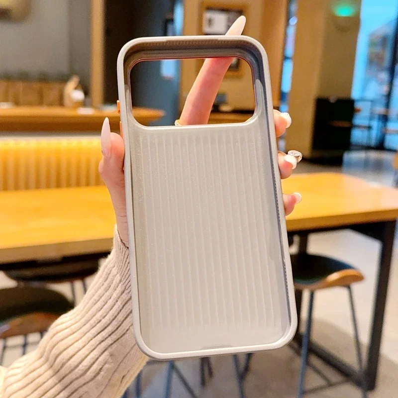 Magnetic Luxury PU Leather Case with Rotatable Ring Stand and Anti-Fall Protection