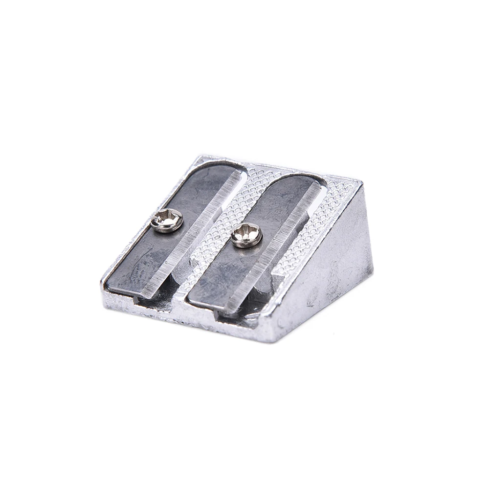 Pencil Sharpener 3pcs Sliver Hand Metal Pencil Sharpener Metal Drawing Writing Learning Tools School Accessory