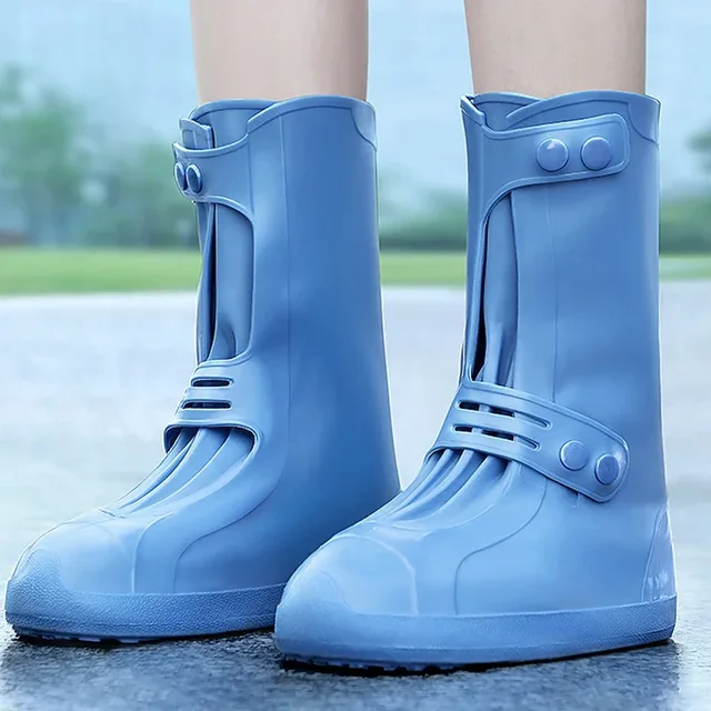Cubiertas impermeables Para Botas De Lluvia, Cubierta antideslizante Para Zapatos, De Silicona, XXL