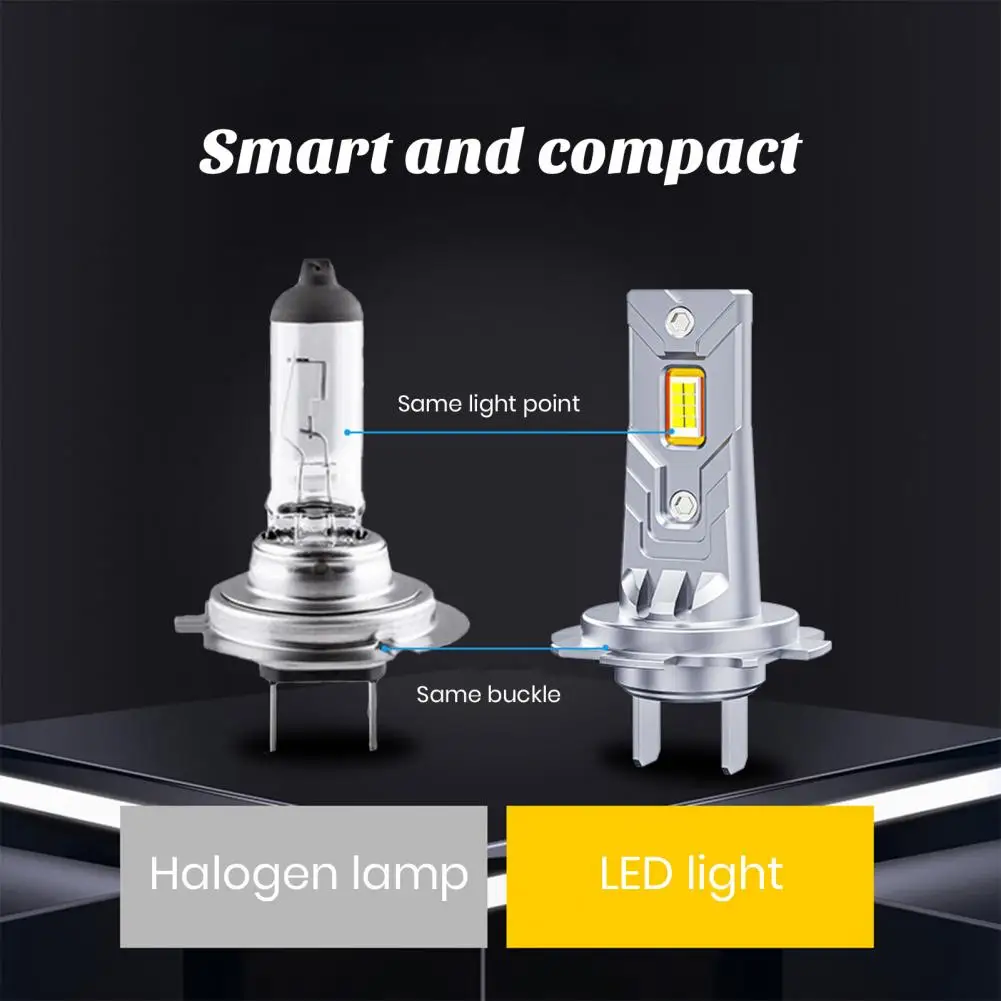 

Led Car Headlight Bulbs High-performance H7 Led Headlight Bulbs 22000lm 600 Brighter Car Headlight Plug Play H7 for Auto
