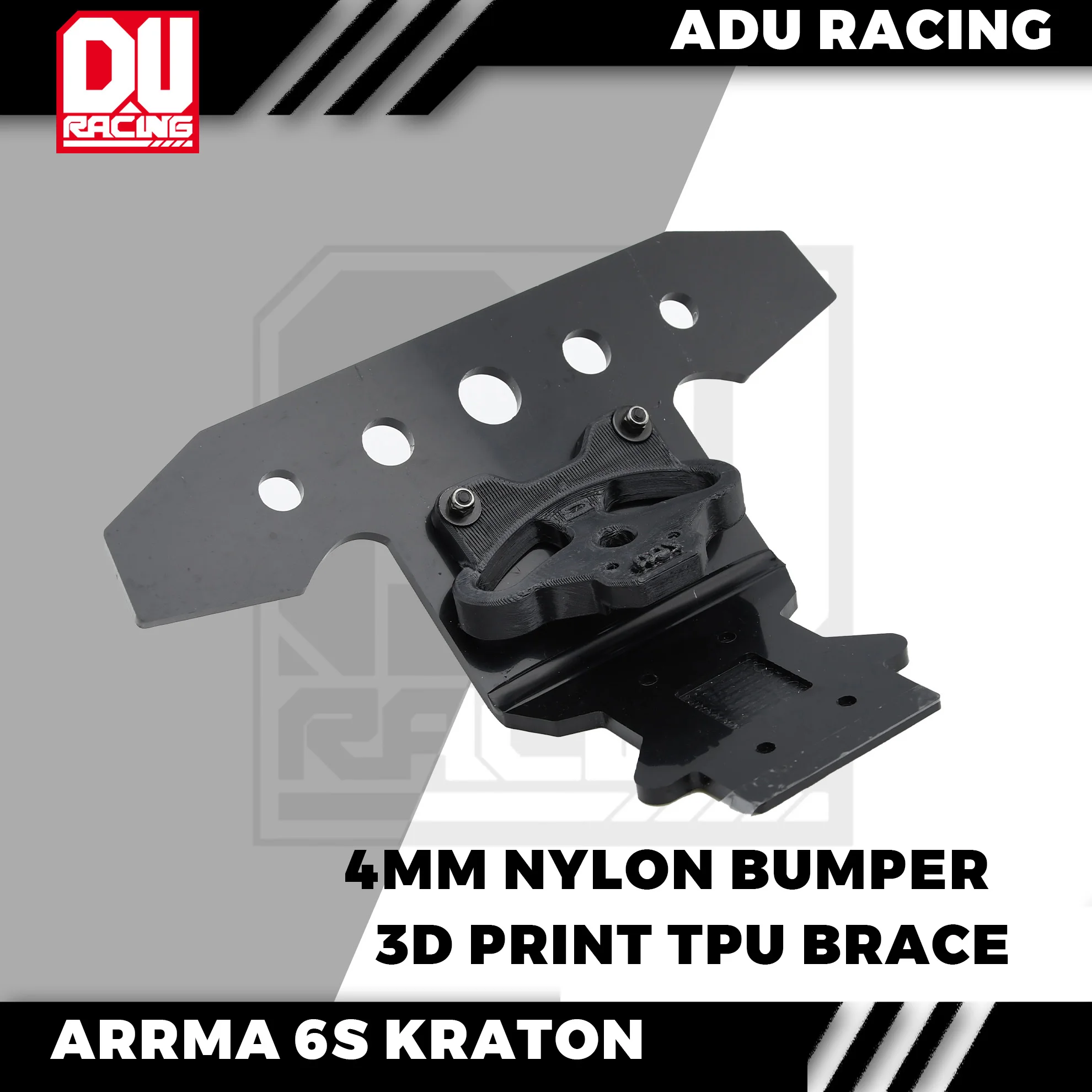 ADU RACING NYLON FRONT BUMPER rc car bumper rc car parts For ARRMA 6S KRATON OUTCAST TALION