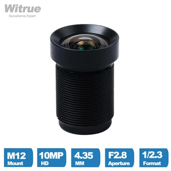 액션 카메라용 IR 필터 렌즈, 고프로 히어로 4/3 + 샤오미 Yi 4k + SJCAM DJI 팬텀 드론 UAVS, 4K 렌즈, 10MP, 4.35mm 렌즈, M12 1/2.3 인치