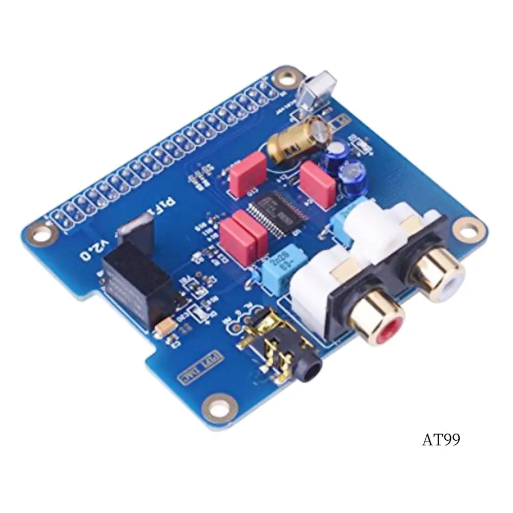 TA-PCM5122 pour Raspberry Pi B + 2/3B HIFI DAC + carte son Module Audio ...