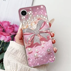 Luxury Painted Soft Silicone Phone Case - Enhanced Back Cover Bumper for iPhone SE 4 (962)