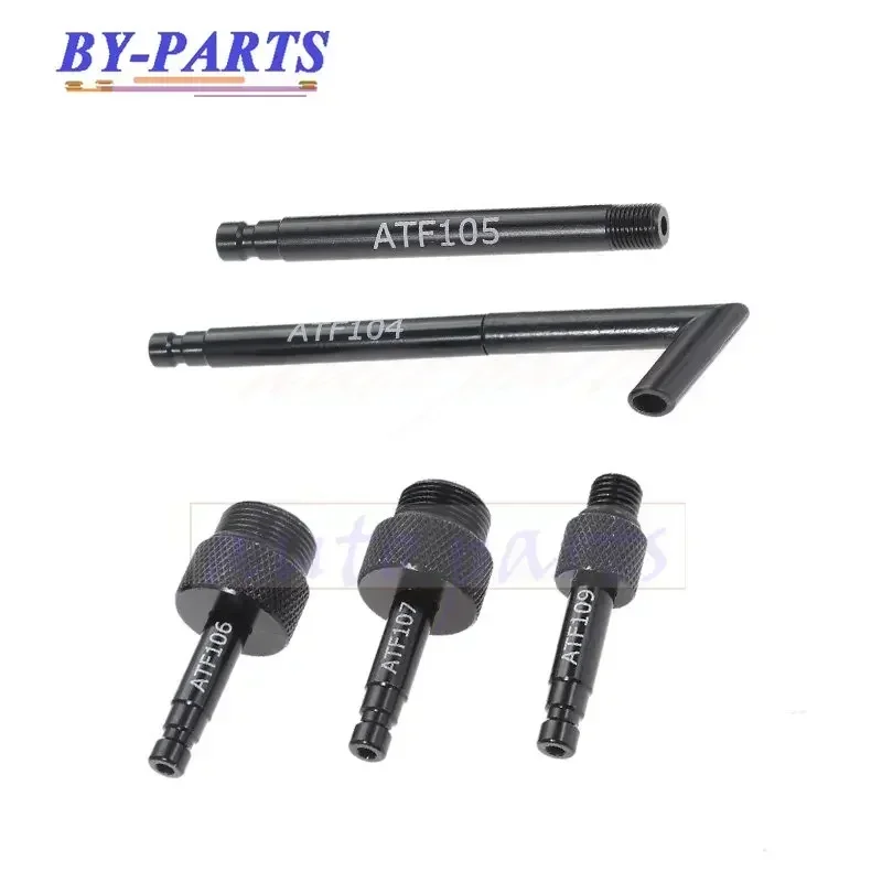 Transmission Fluid Oil Filling Filler Adapter 722.9 ATF DSG CVT 09G 01J VAS6262-1 VAS5162-1 For VW Audi Benz 5pcs