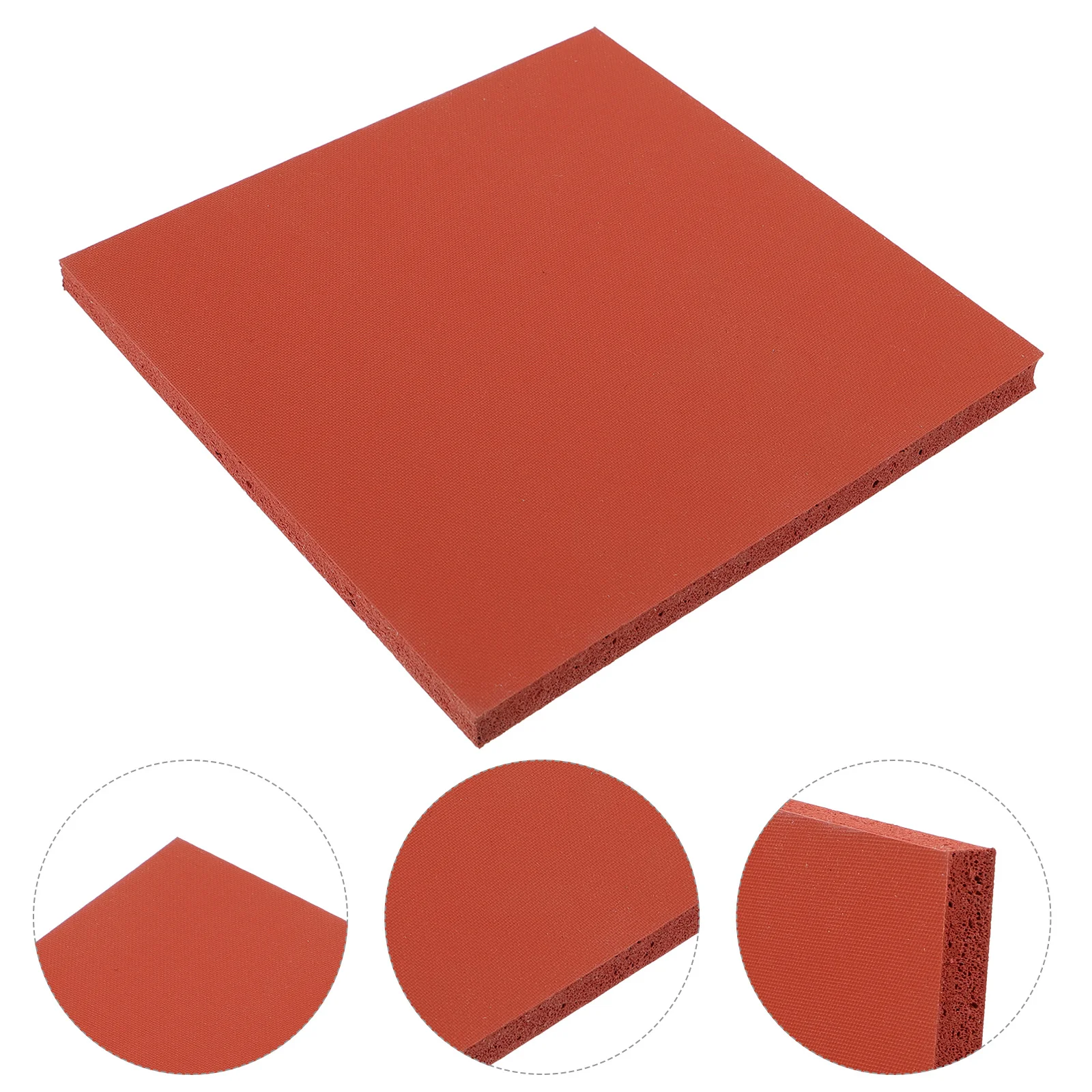 

15x15cm Foam Board Pressing Mat Laminating Machine Silicone Pad Super Soft Sponge Foam Board High Temperature Resistant Pad