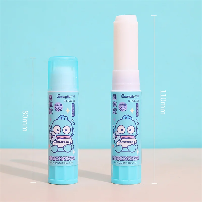 산리오 카와이 한요돈 솔리드 글루건 스틱, DIY 도구, 학생 수제 사무실 학교 용품, 24 개/로트
