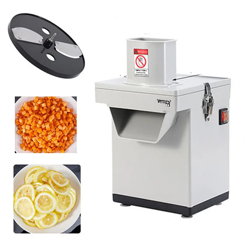 

220V Electric Multifunctional Vegetable Cutter Slicer Lemon Potato Commercial Dicing Machine Shredde Food Processor