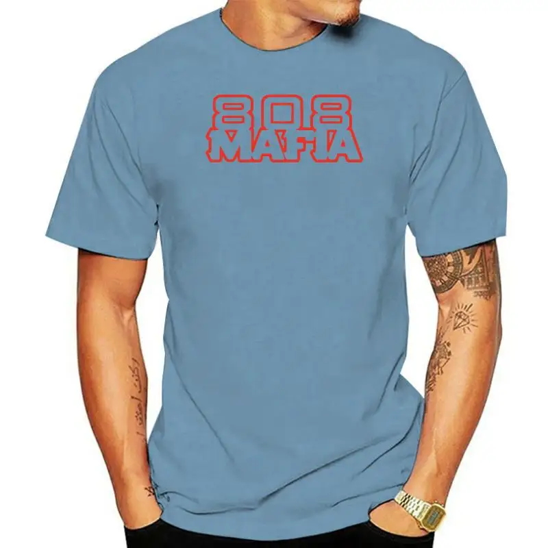 

808 Mafia Men's Fashion T Shirt Men Women TEE Shirt Stylish Custom 100% Cotton T-shirt