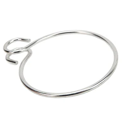 Marine Stainless Steel Anchor Retrieval Ring, 6mm (Silver)
