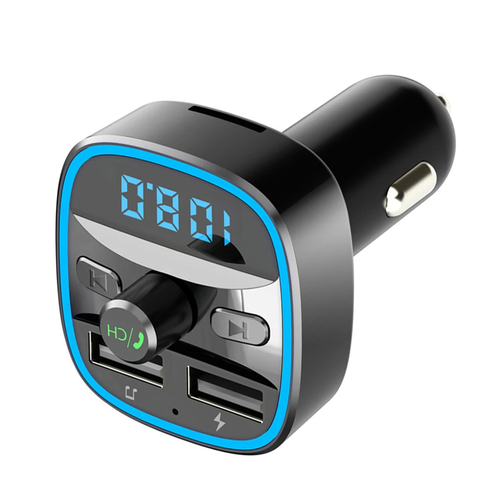 Car Bluetooth 5.0 FM Modulator Transmitter Fast Charging Charger MP3 Player
