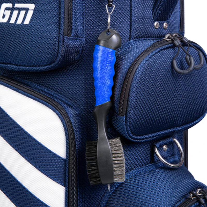 PGM Golf Club Brush Double-sided Clean PP Hair Plus Stianless Steel Portable Hook Golf Accessories SZ007 6