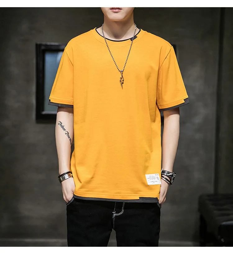 Men Pullover Hoodies O Neck Sweatshirts Spliced Solid Long Sleeve Loose Casual 2024 Winter Sligth Strech Patchwork T Shirts 8 undefined