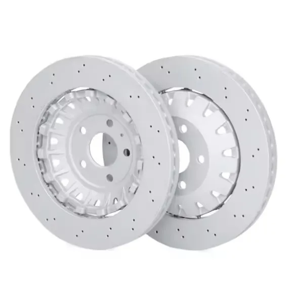 Front Drilled Disc Brake Rotor 8V0615301S for Audi A3 Vented Brake Disc