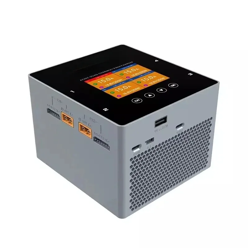 HOTA F6+ AC/DC AC500W DC250Wx4 15Ax4 Smart Balance Charger for Lipo LiIon NiMH Battery thumbnail 4