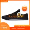 Christian God Jesus Christ Jesucristo Lord Funny Casual Cloth Shoes Low Top Lightweight Breathable 3D Print Men Women Sneakers 3