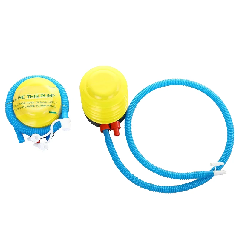 

Quick Foot Pump Toys Hand Push Air Swimming pool float Portable Inflation Balloon Birthday Wedding Christmas Party Accessory