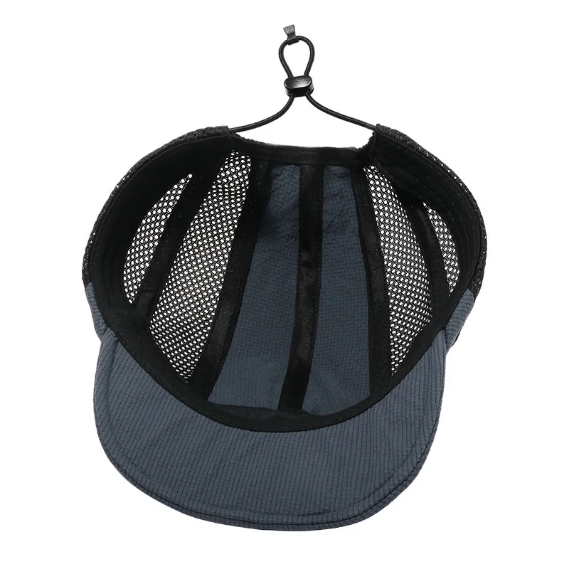 Hot Sale Quick-Drying Turban Baseball Caps Summer Men and Women Japanese-Style Fashion Mesh Peaked Cap Breathable Sun Visor_voghion.com