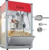 Commercial Popcorn Machine, 12 Oz Kettle, 1440 W Countertop Popcorn Maker for 80 Cups per Batch, Theater Style Popper with 1