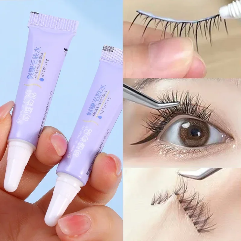 1Pc Nessuna Irritazione Colla Per Extension Ciglia Impermeabile Quick Dry Trasparente Bianco Ciglia Finte Extension Colla Strumenti Cosmetici