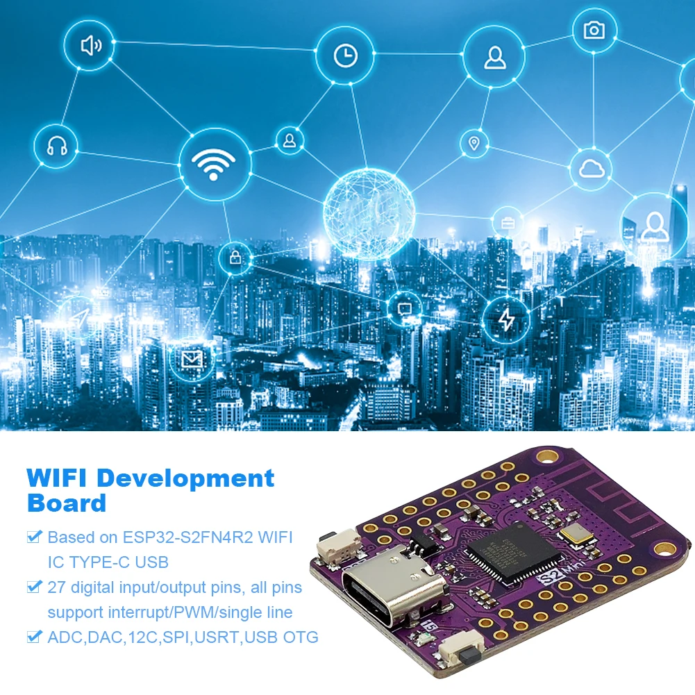 ESP32-S2-WROVER – 4MB Flash + 2MB PSRAM